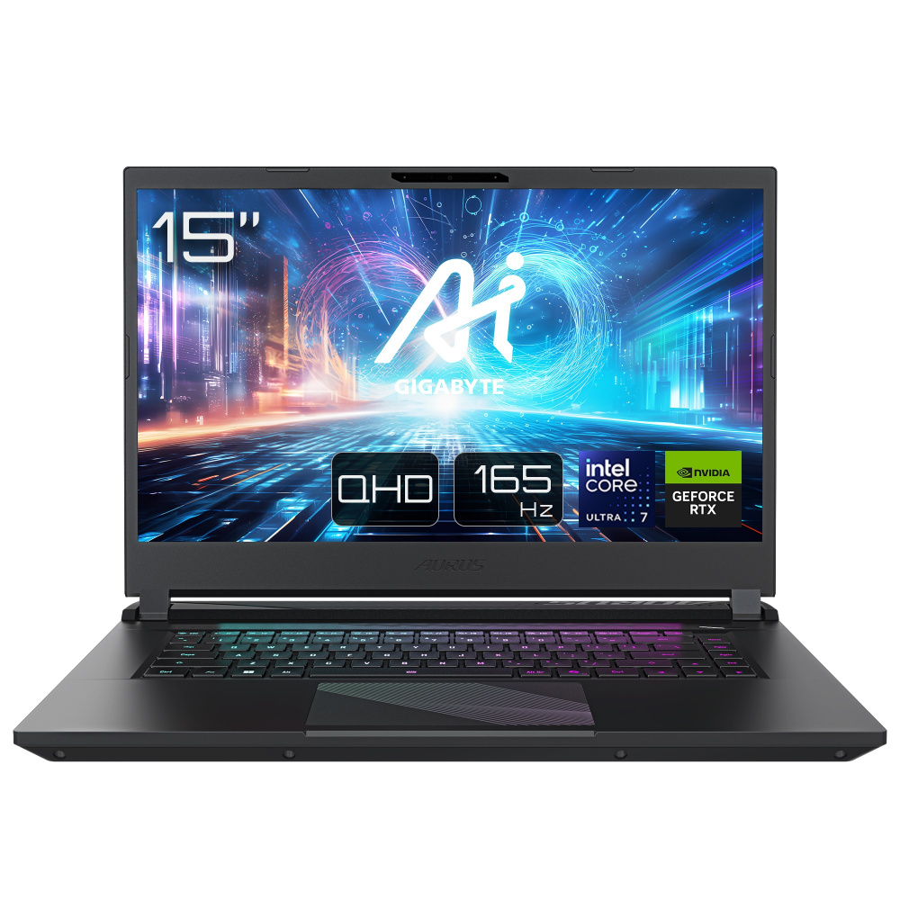 Ноутбук Gigabyte Aorus 15 BKG 2024 (AORUS 15 BKG-13KZ754SH) Shadow Black | ARAGO