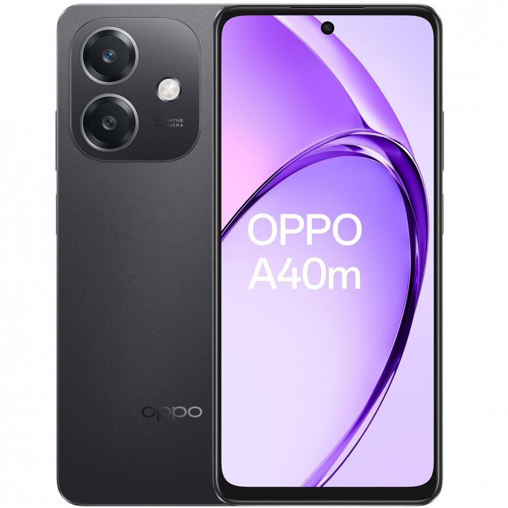 Смартфон Oppo A40M 8/256GB Sparkle Black | ARAGO