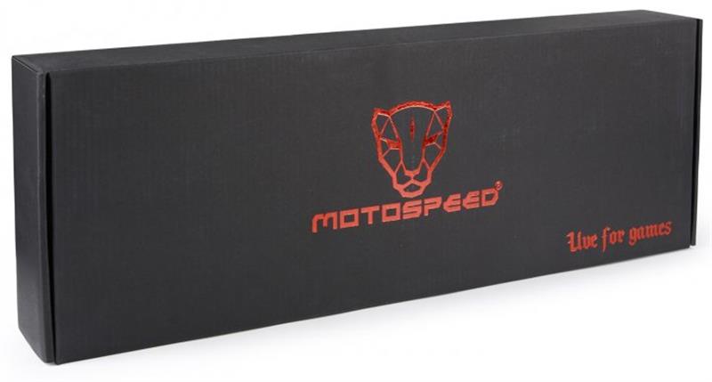 Клавіатура Motospeed CK107 Outemu Red RGB Black (mtk96mr) | ARAGO
