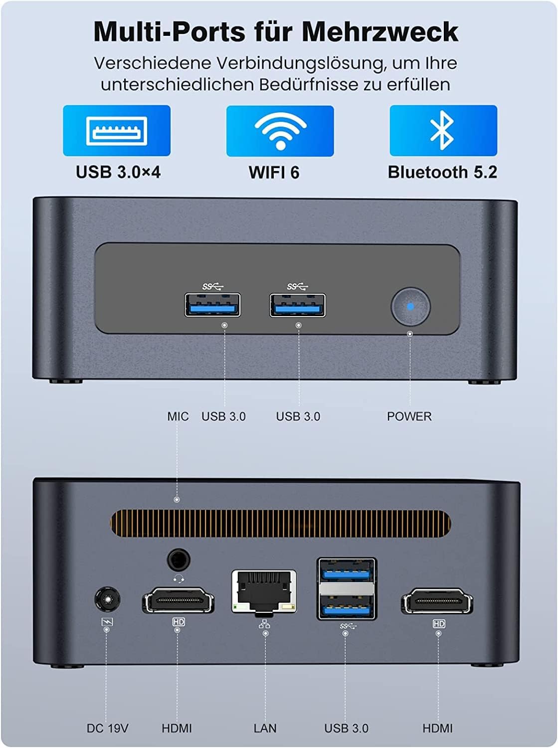 Неттоп MIPOWCAT M9 (6976391650039) | ARAGO