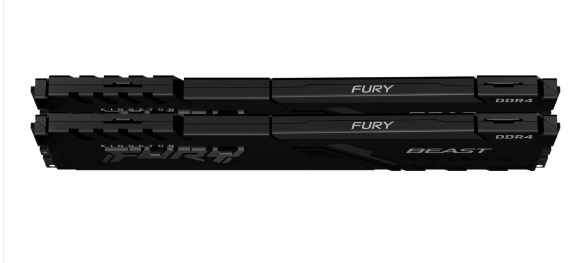 Модуль пам`ятi DDR4 2x8GB/2666 Kingston Fury Beast Black (KF426C16BBK2/16) | ARAGO