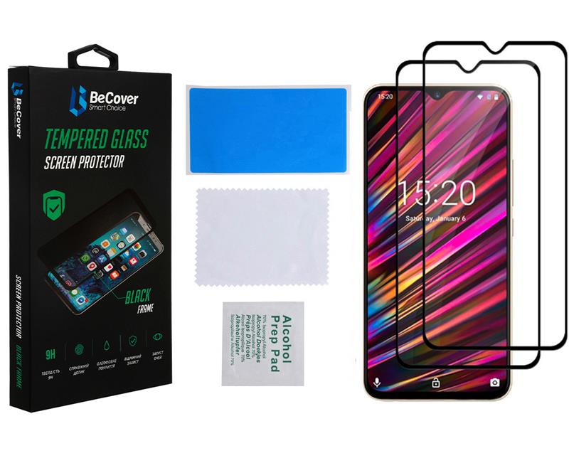 Захисне скло BeCover для Doogee X95 Black (707358) | ARAGO