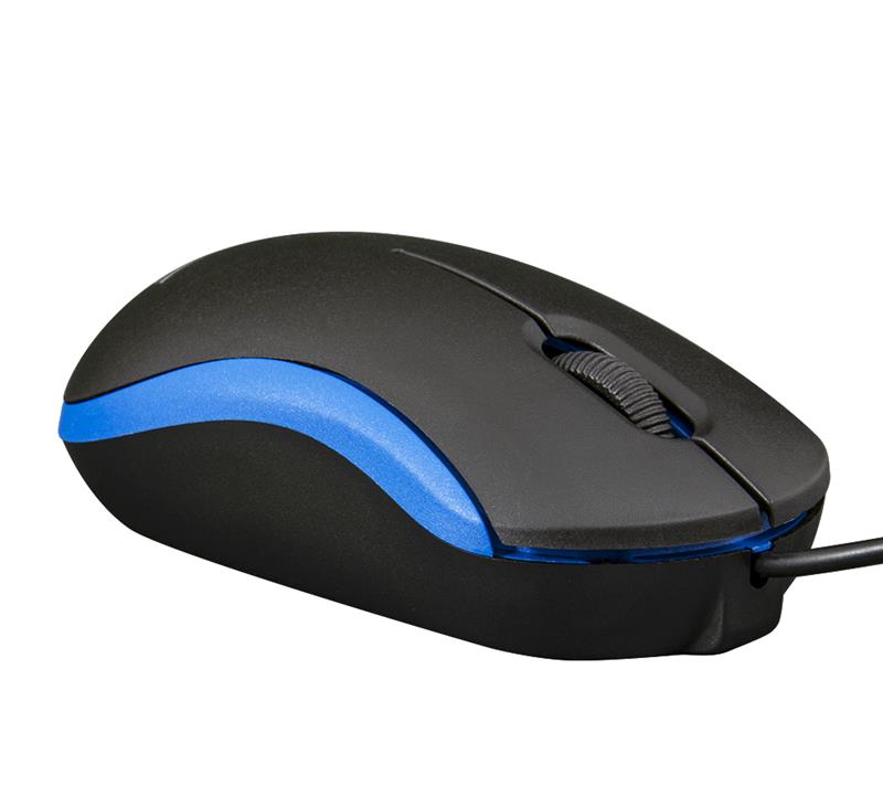 Мышь Frime FM-010 Black/Blue USB | ARAGO