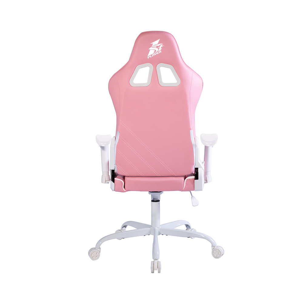 Крісло для геймерів 1stPlayer S02 Pink-White | ARAGO