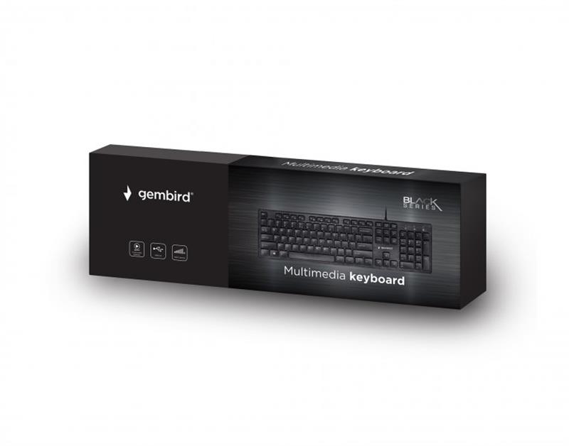 Клавиатура Gembird KB-MCH-03-RU Black USB | ARAGO