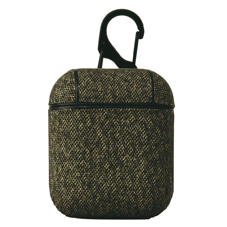 Чехол для Airpods/Airpods2 TEXTILE коричневый | ARAGO