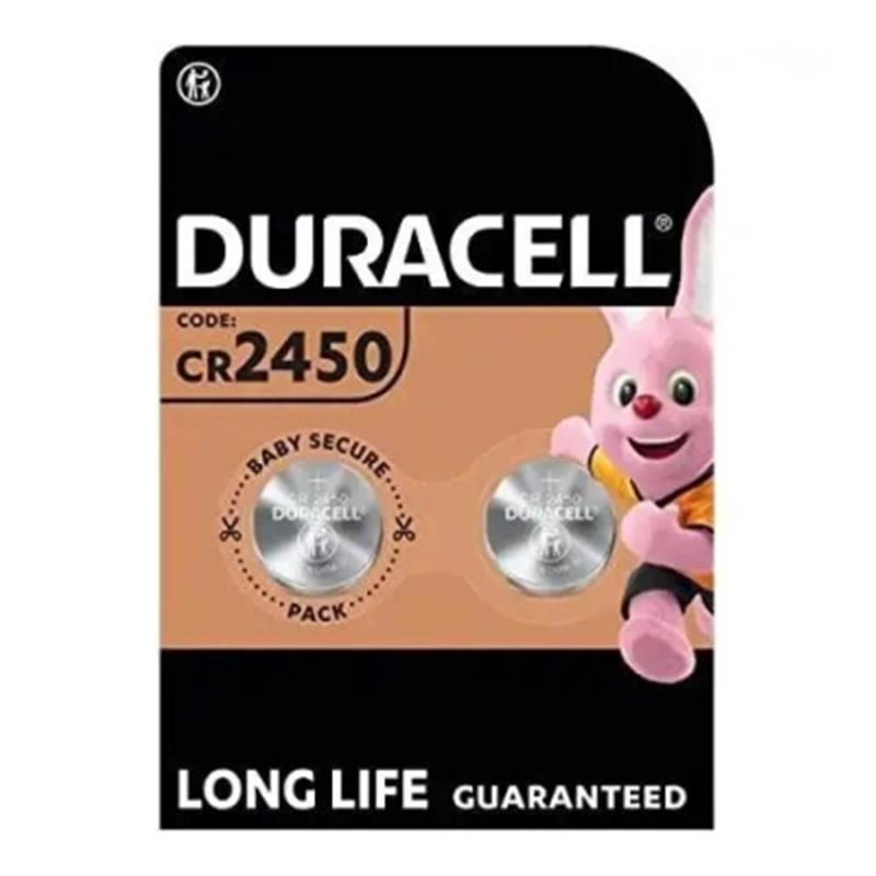 Батарейка Duracell DL 2450 BL 2шт | ARAGO