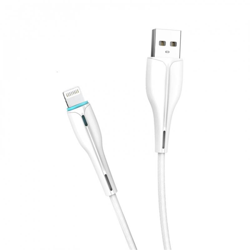 Кабель SkyDolphin S48L USB - Lightning (M/M), 1 м, White (USB-000423) | ARAGO