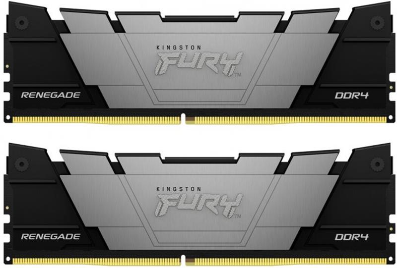 Модуль пам`ятi DDR4 2x8GB/3600 Kingston Fury Renegade Black (KF436C16RB2K2/16) | ARAGO