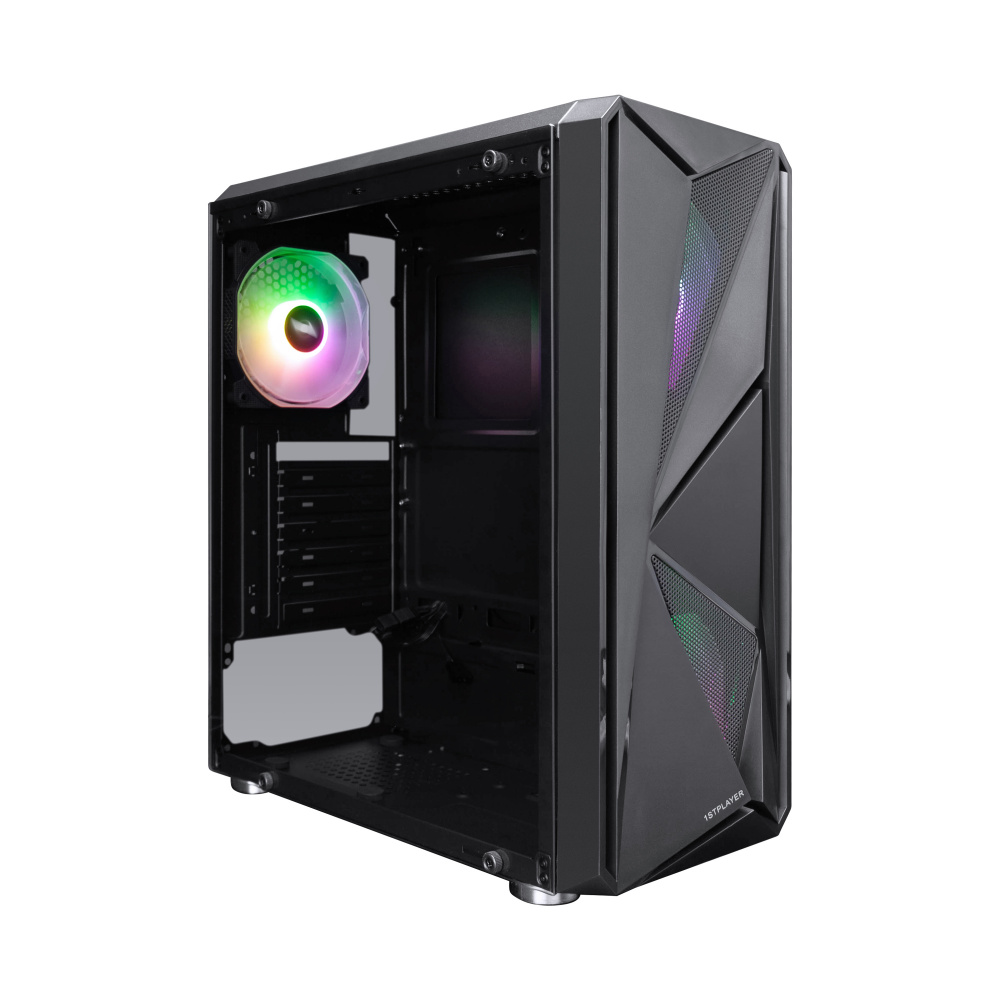 Корпус 1stPlayer F4-3F2(AP) Black без БЖ | ARAGO