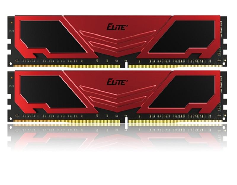 DDR4 2x8GB/2400 Team Elite Plus Red (TPRD416G2400HC16DC01) | ARAGO