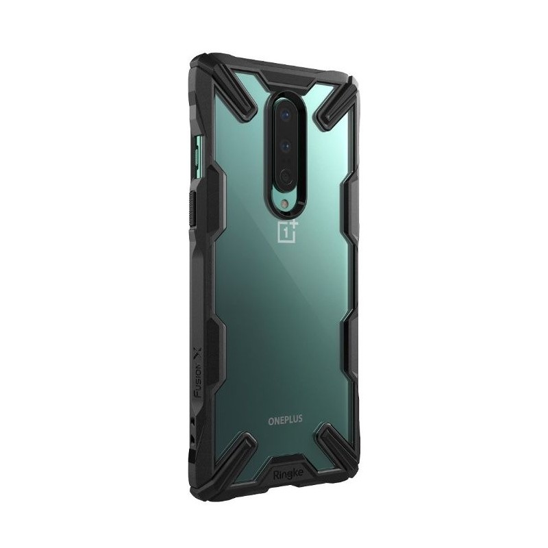 Чехол-накладка Ringke Fusion X для OnePlus 8 Black (RCO4743) | ARAGO