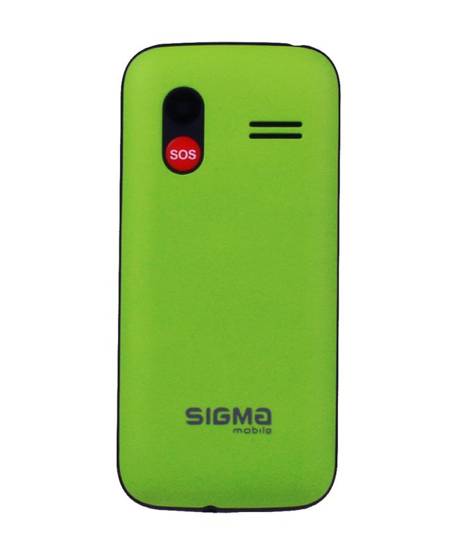 Мобільний телефон Sigma mobile Comfort 50 Hit 2020 Dual Sim Green (4827798120941) | ARAGO