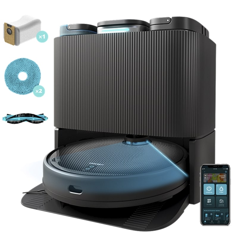 картинка Робот-пилосос Cecotec Conga 11090 Spin Revolution Home&Wash (CCTC-08105) от магазина Компания+