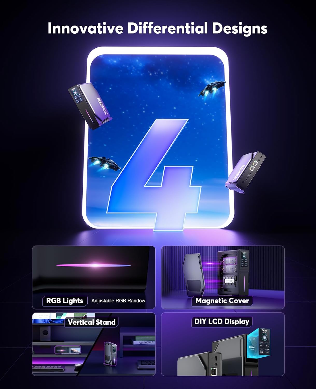 Неттоп AceMagician S1 (794677123963) | ARAGO