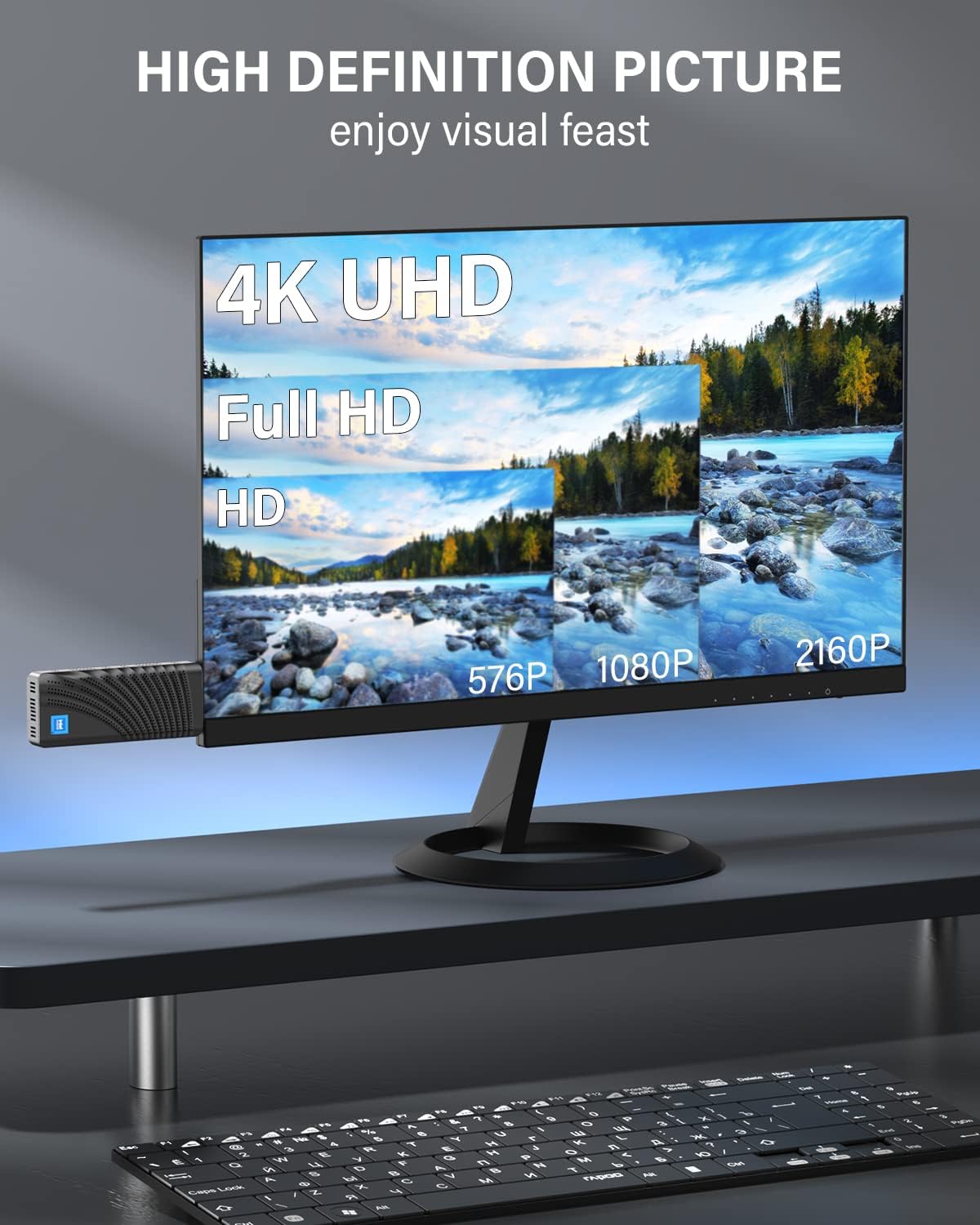 Неттоп NiPoGi T6 Pro (634562469212) | ARAGO