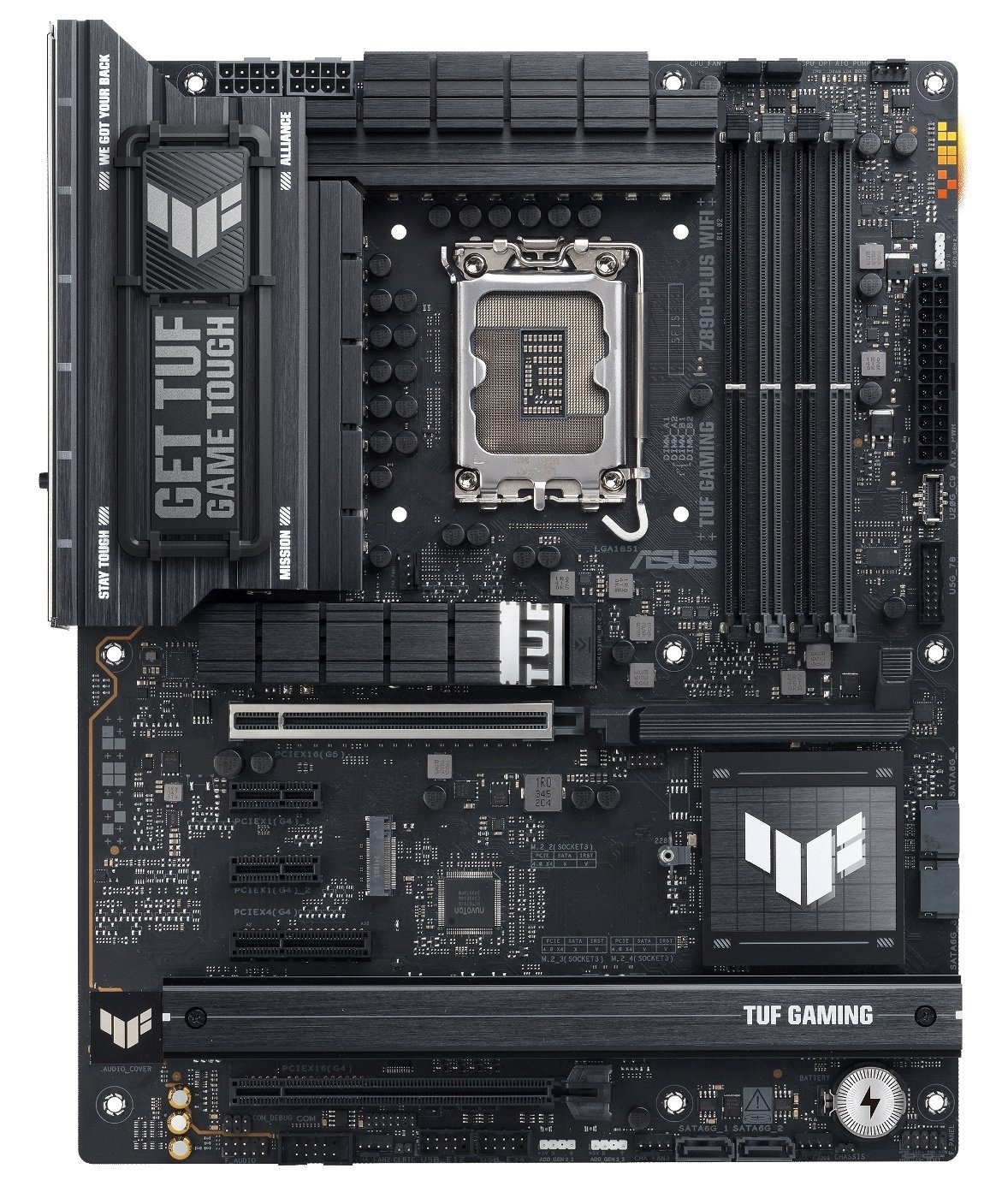 Материнська плата Asus TUF Gaming Z890-Plus WiFi Socket 1851 | ARAGO