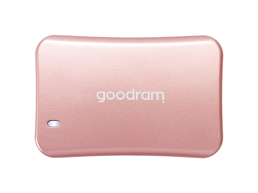 Накопичувач зовнішній SSD 2.5" USB  500GB Goodram HX200 Rose Gold (SSDPR-HX200-500-RG) | ARAGO