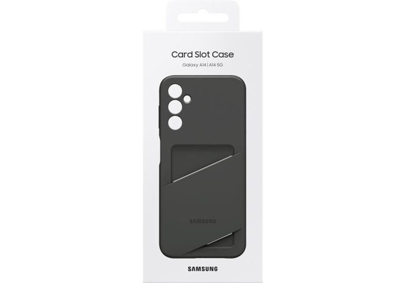 Чохол-накладка Samsung Card Slot Case для Samsung Galaxy A14 SM-A146 Black (EF-OA146TBEGRU) | ARAGO