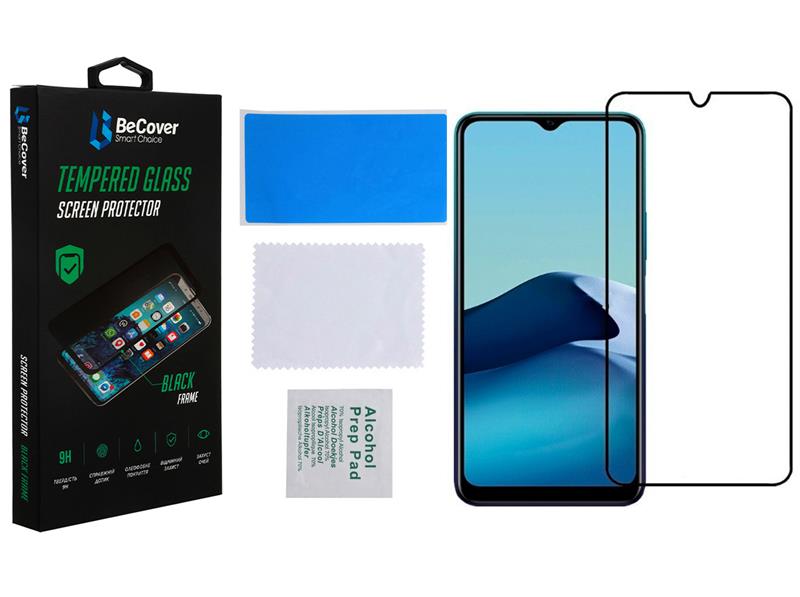 Захисне скло BeCover для Vivo Y11s Black (707312) | ARAGO