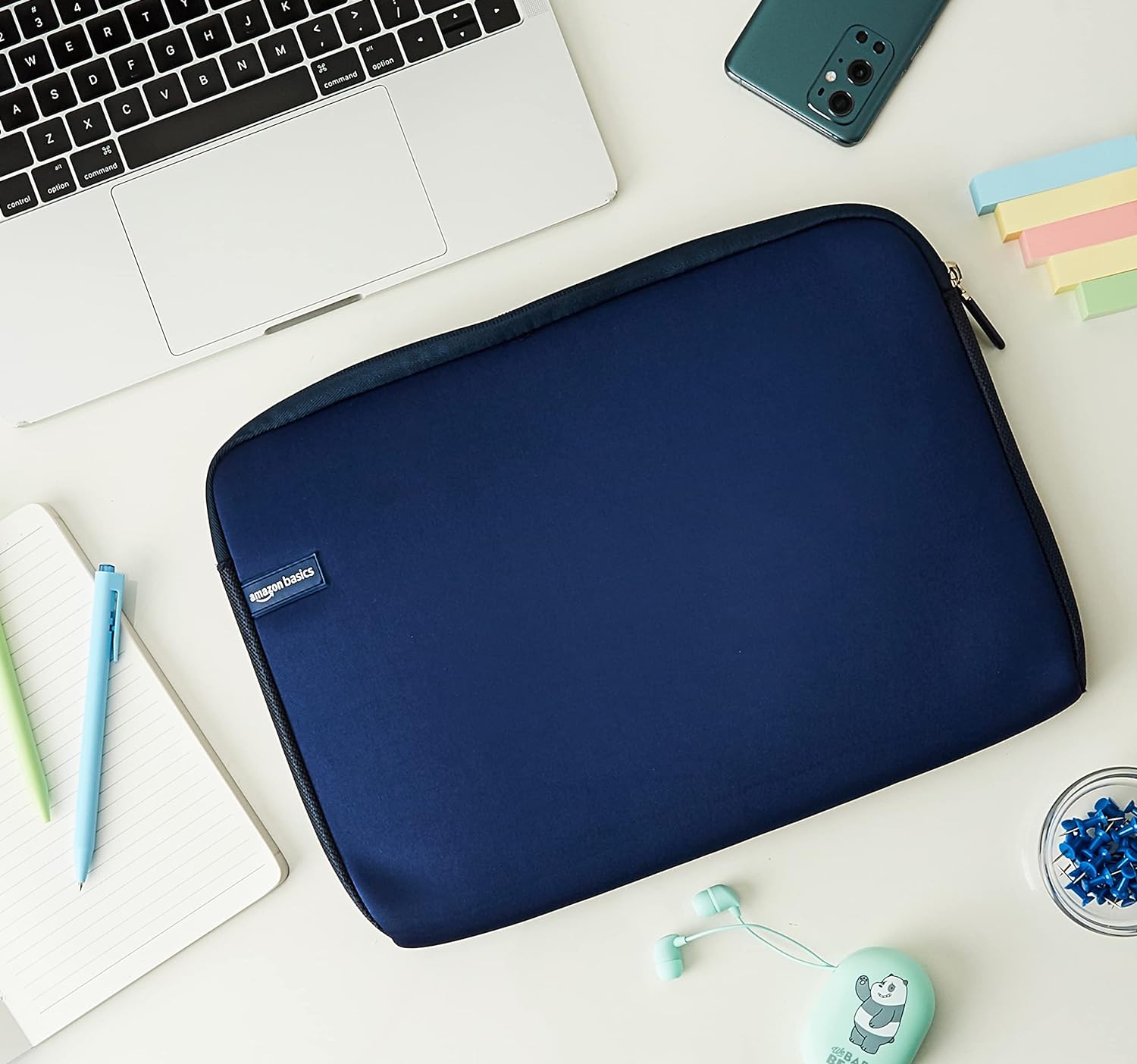 Чохол для ноутбука Amazon Basics Sleeve 13.3" Navy Blue (B011J4C1MA) | ARAGO