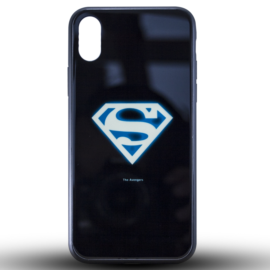 Силикон LUMINOUS GLASS Samsung M20 Superman | ARAGO