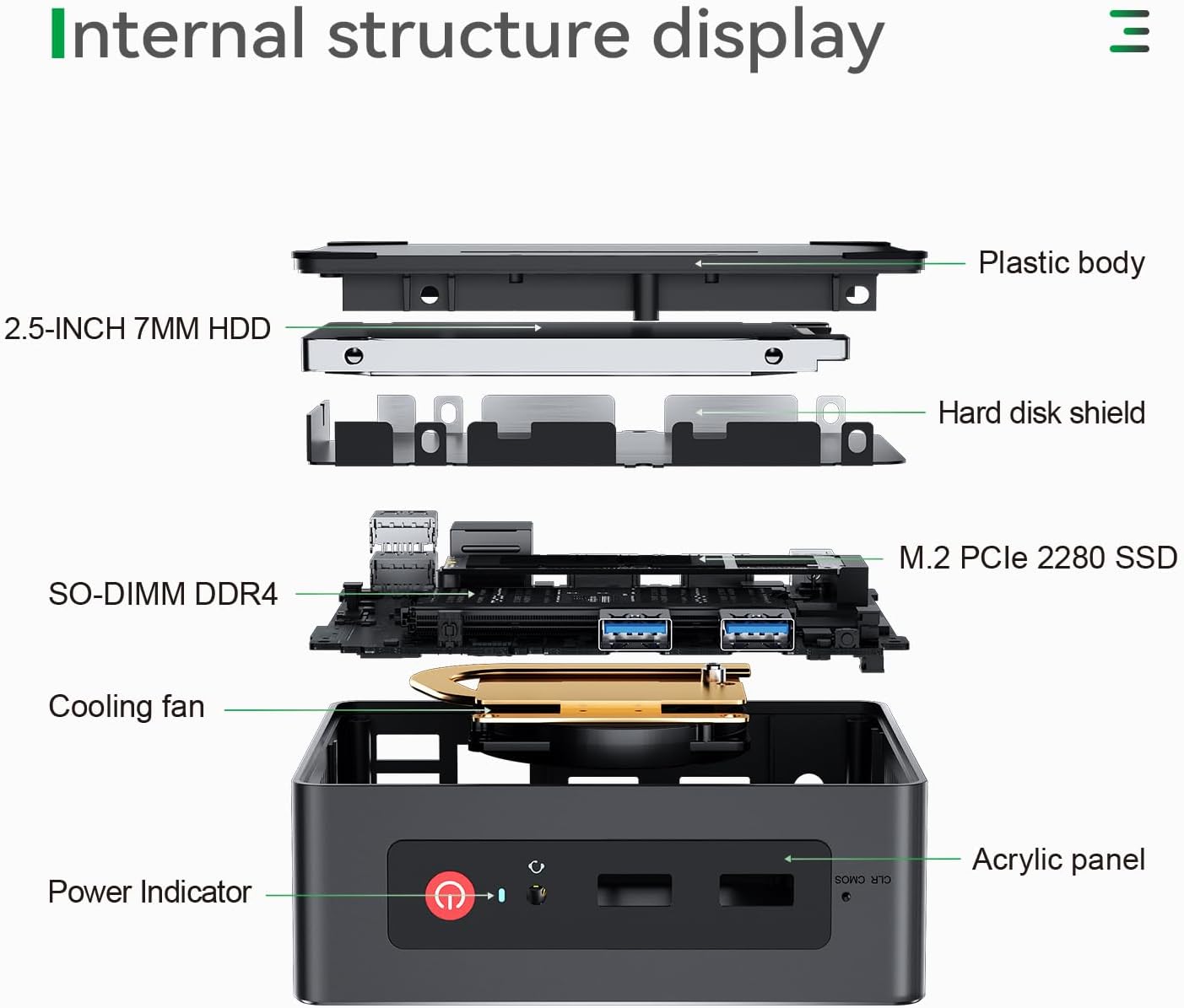 Неттоп Trigkey Green G4 (Z000000869257) | ARAGO