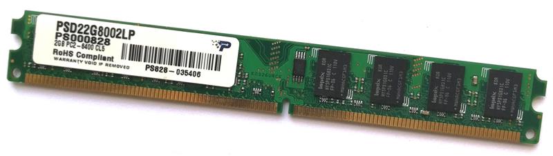 DDR2 2GB/800 Patriot (PSD22G8002LP) Refurbished | ARAGO