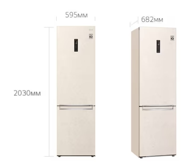 картинка Холодильник LG GC-B509SESM от магазина Компания+