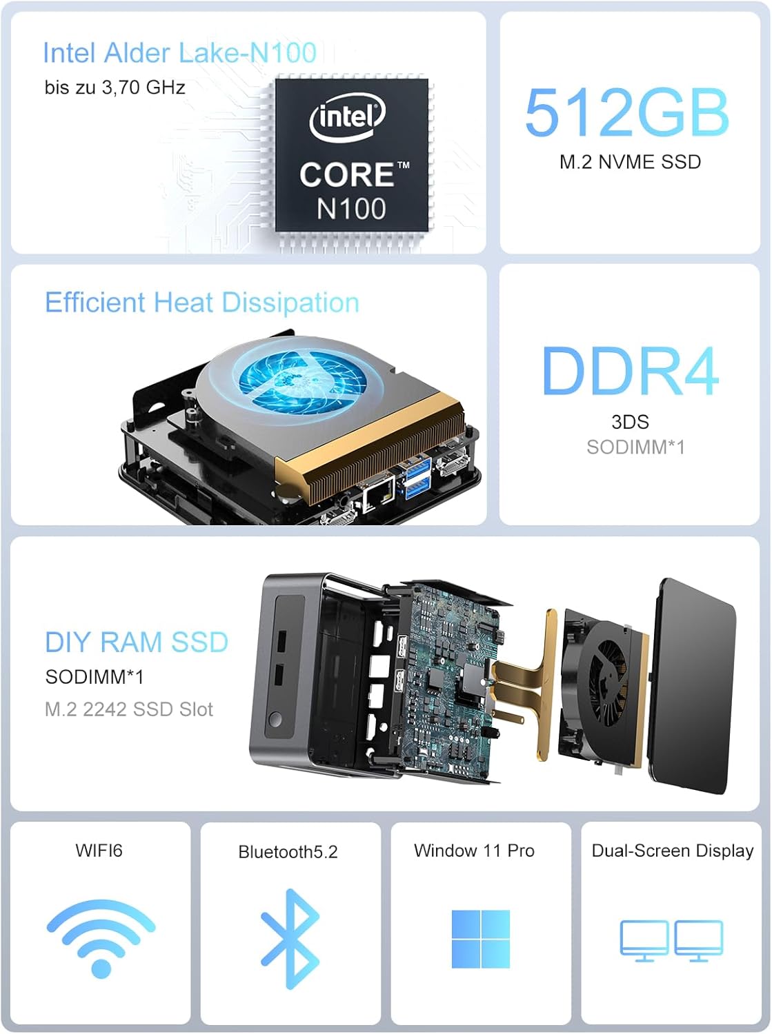 Неттоп MIPOWCAT M9 (6976391650039) | ARAGO