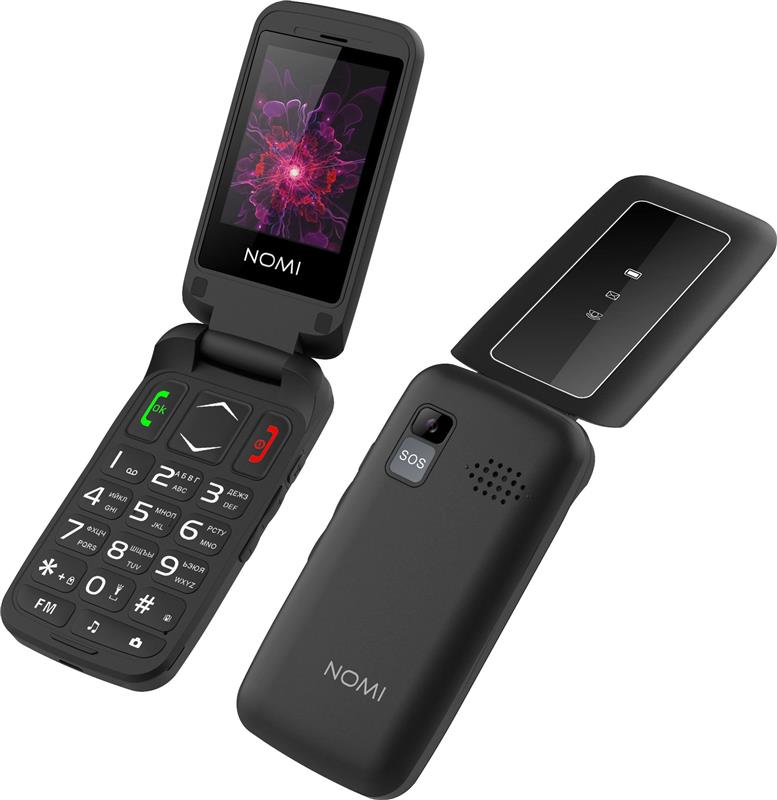 Мобильный телефон Nomi i2400 Dual Sim Black | ARAGO
