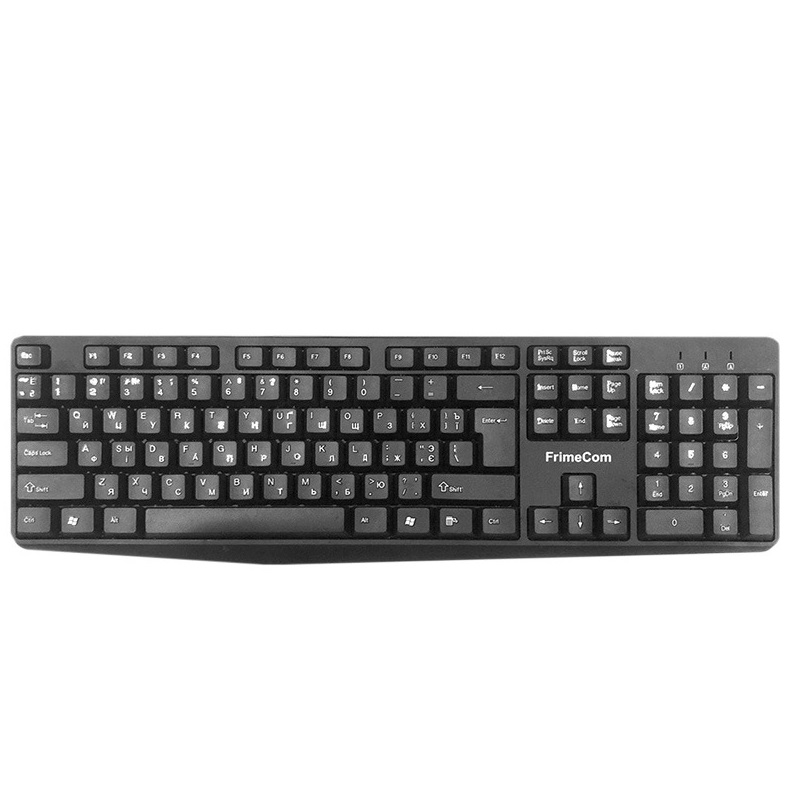 Клавіатура FrimeCom SW-K120 USB Black | ARAGO