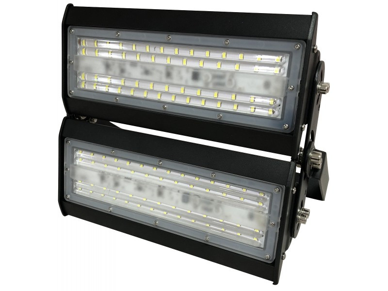 картинка LED прожектор Luxel, 100W, 10000Lm, 6500K от магазина Компания+