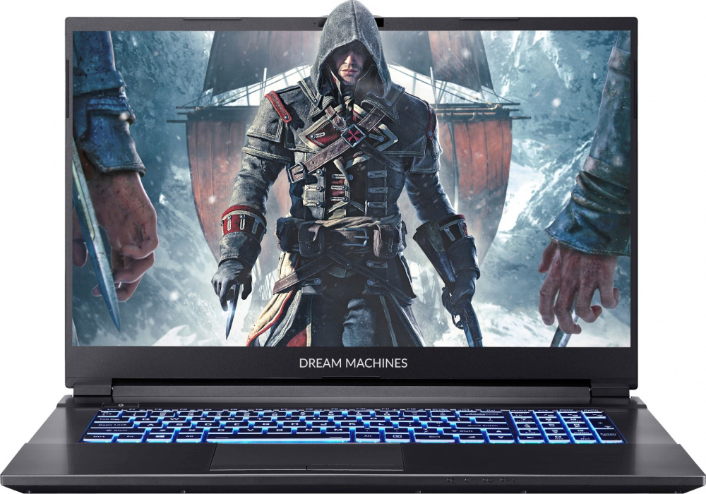 Dream Machines G1650Ti-17 (G1650TI-17UA53) FullHD Black | ARAGO