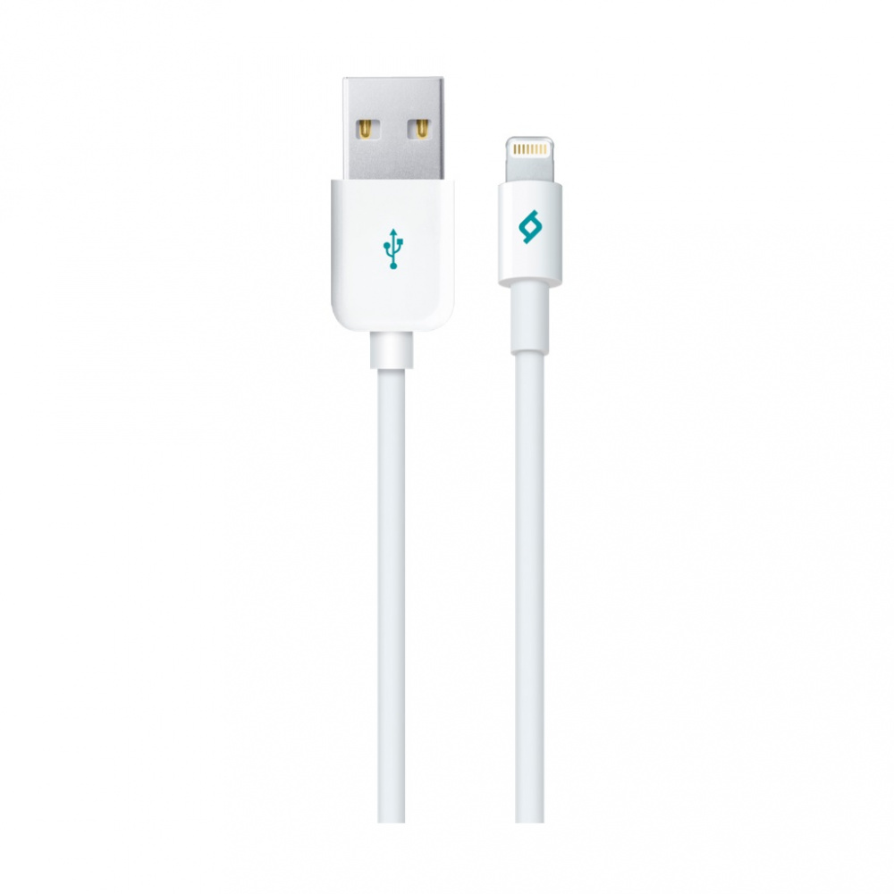 Кабель Ttec USB - Lightning (M/M), 1.2 м, White (2DKM01B) | ARAGO
