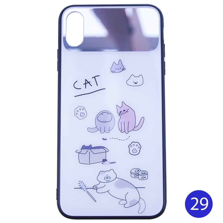 Силикон MIRROR PICTURES iPhone XS Max 29 | ARAGO
