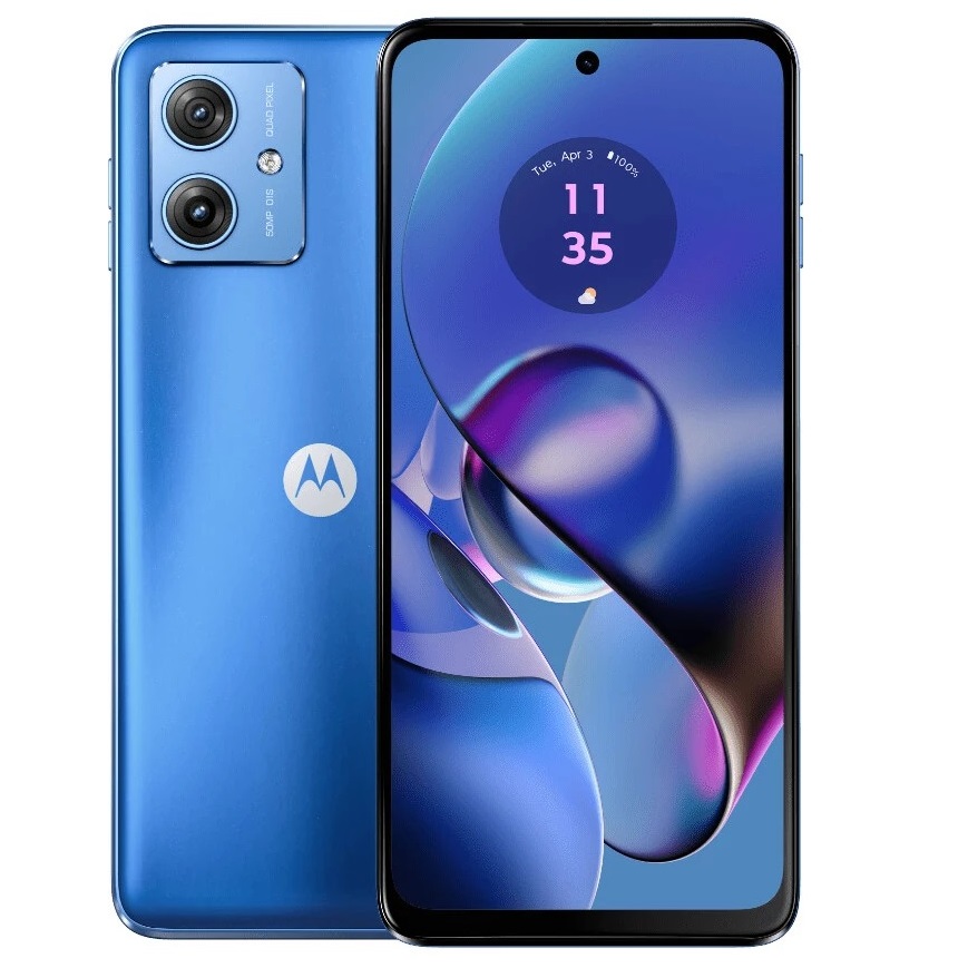 Смартфон Motorola Moto G54 Power 8/256GB Pearl Blue (PB0W0019UA) | ARAGO