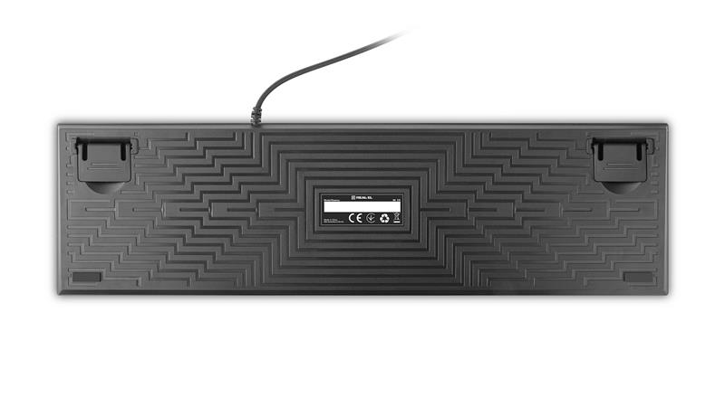Клавіатура REAL-EL M 13 Grey USB | ARAGO