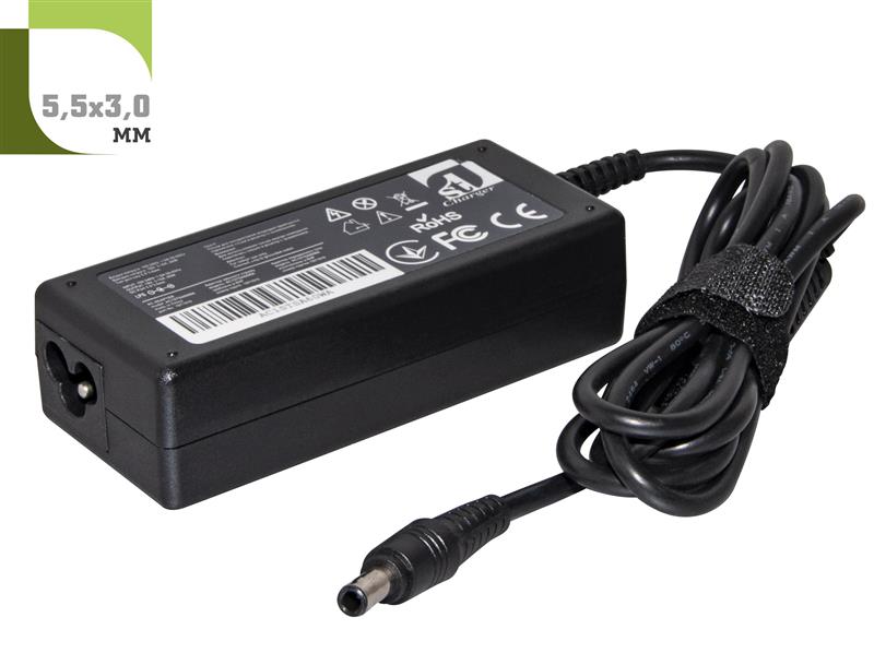 Блок питания 1StCharger для ноутбука Samsung 19V 60W 3.16A 5.5x3.0 (AC1STSA60WA) | ARAGO