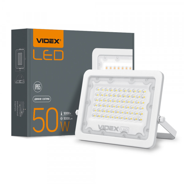 картинка LED прожектор VIDEX F2e 50W 5000K от магазина Компания+