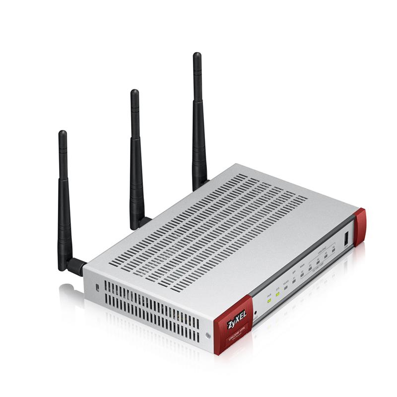 Межсетевой экран ZYXEL USG20W-VPN (USG20W-VPN-EU0101F) (AC1300/N450, 1xGE WAN, 4xGE LAN/DMZ, 1xSFP, 1xConsole, 1xUSB) | ARAGO