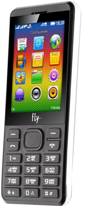 Мобильный телефон Fly FF281 Dual Sim White | ARAGO
