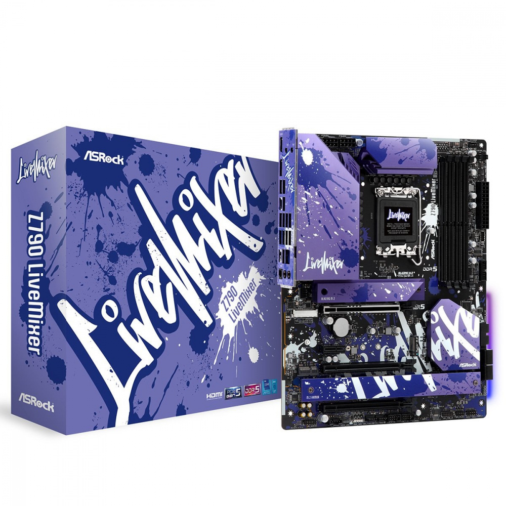 Материнська плата ASRock Z790 LiveMixer Socket 1700 | ARAGO