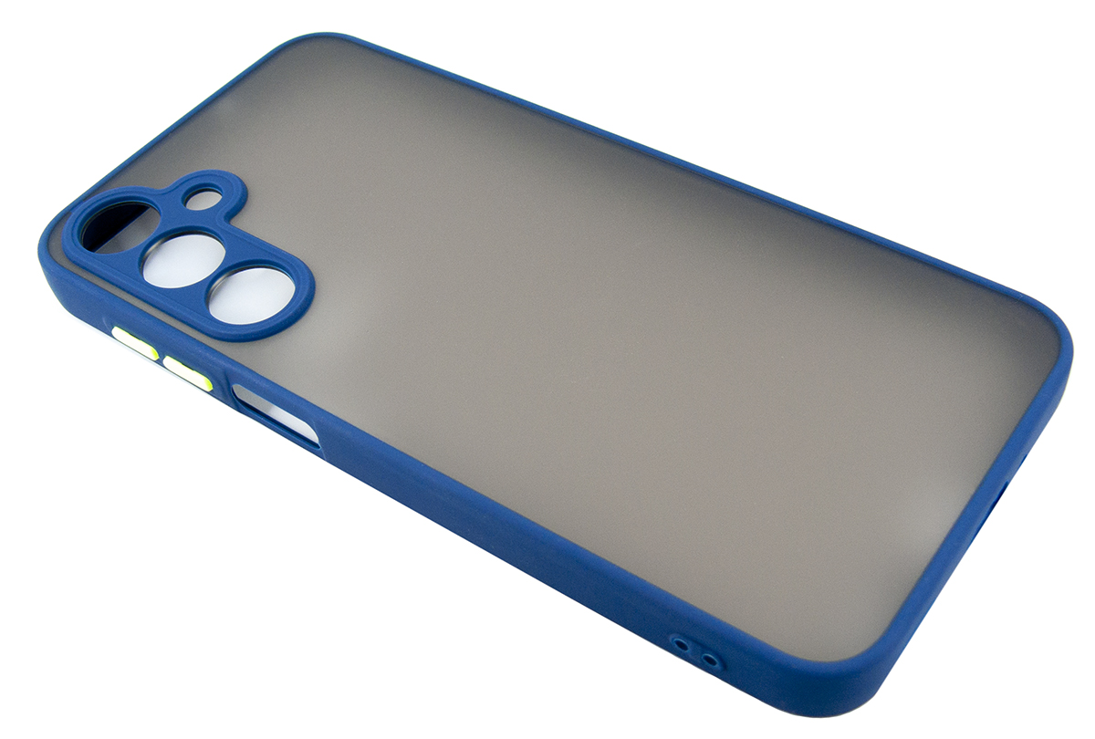 Чохол-накладка Dengos Matt для Samsung Galaxy M35 5G SM-M356 Blue (DG-TPU-MATT-145) | ARAGO