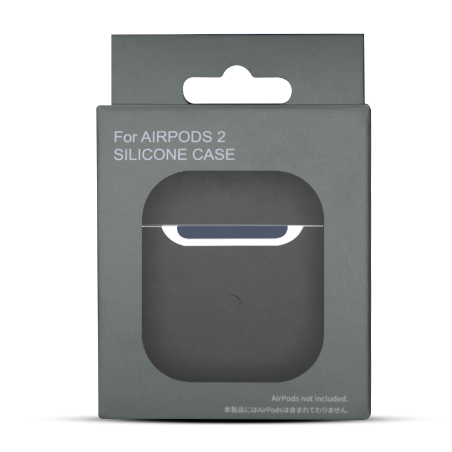 Чехол для Airpods/Airpods2 ULTRA SLIM темно-серый | ARAGO