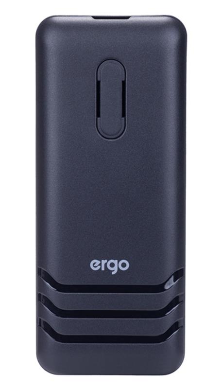 Мобильный телефон Ergo B181 Dual Sim Black | ARAGO