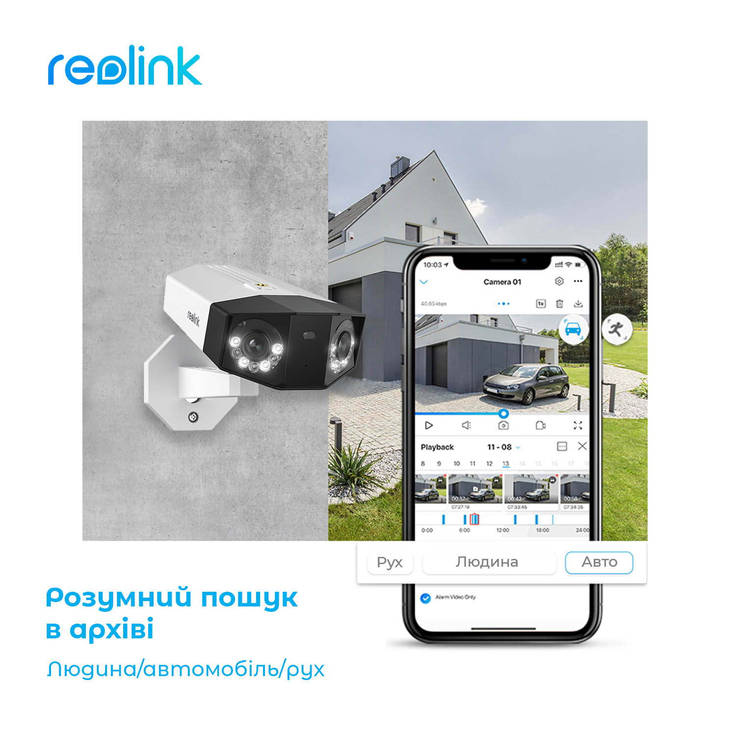 картинка IP камера Reolink Duo 2 POE от магазина Компания+