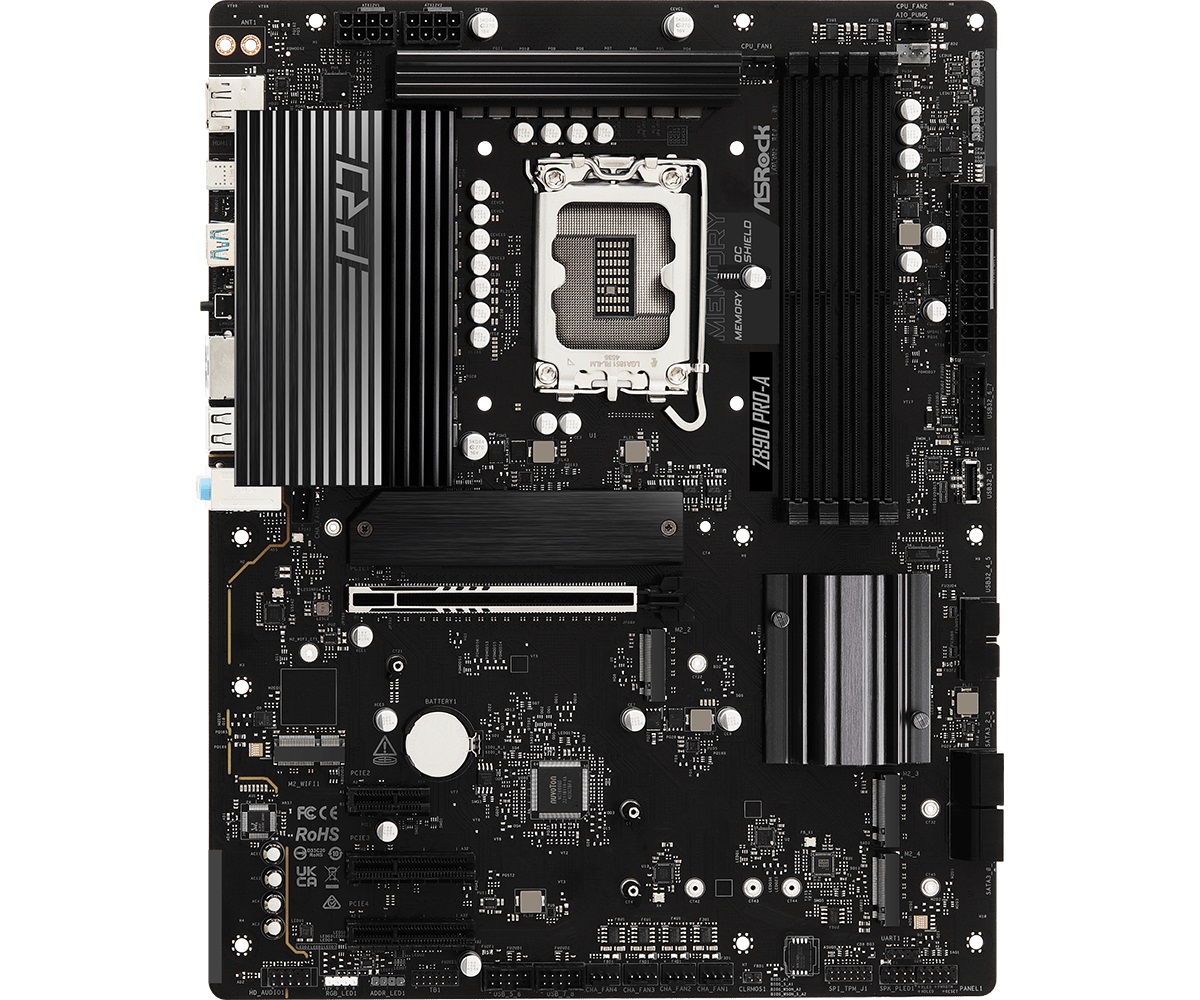 Материнська плата ASRock Z890 PRO-A Socket 1851 | ARAGO
