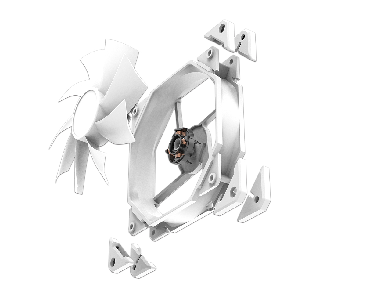 Вентилятор ID-Cooling TF-12025-White | ARAGO