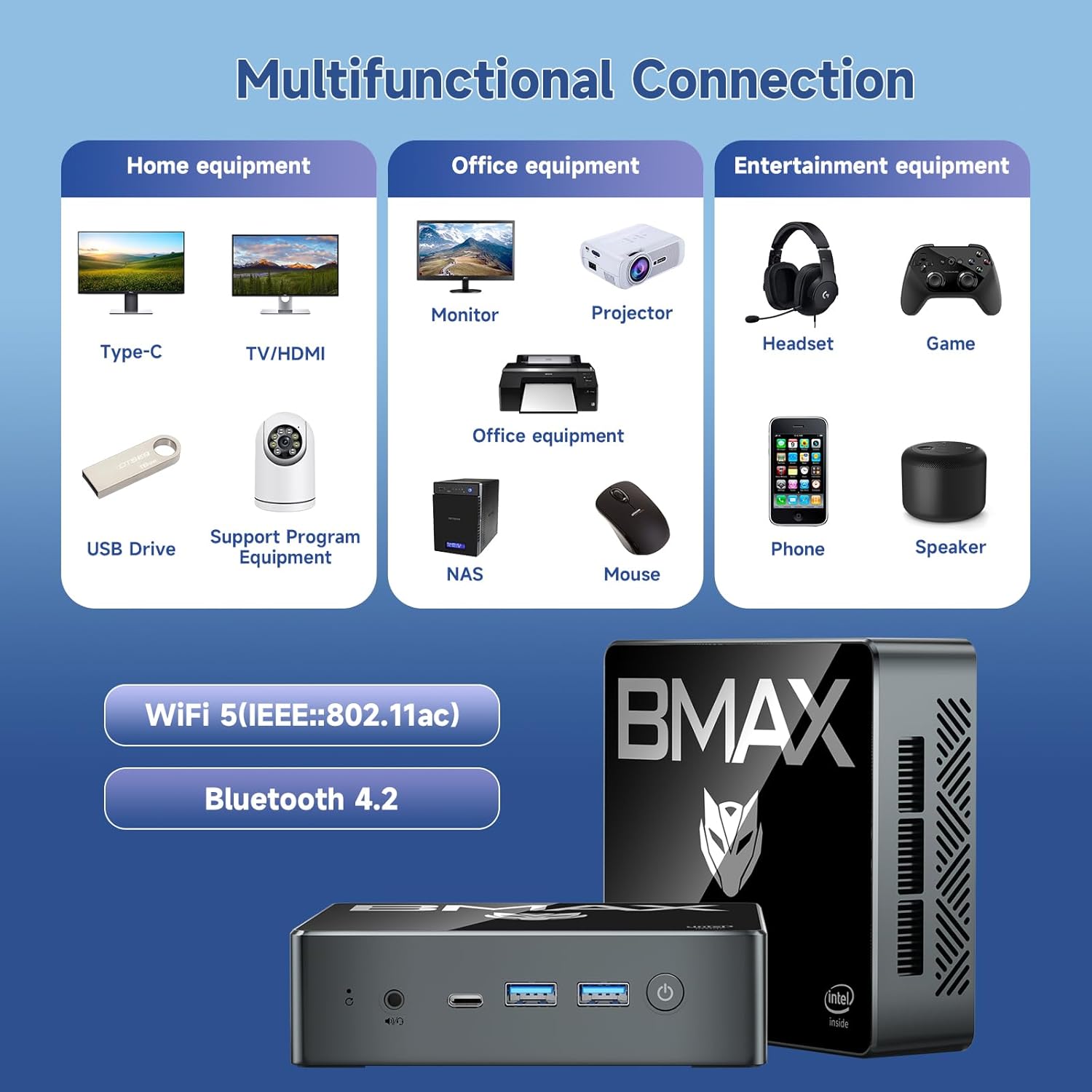 Неттоп BMAX B4 Plus (6972446199768) | ARAGO